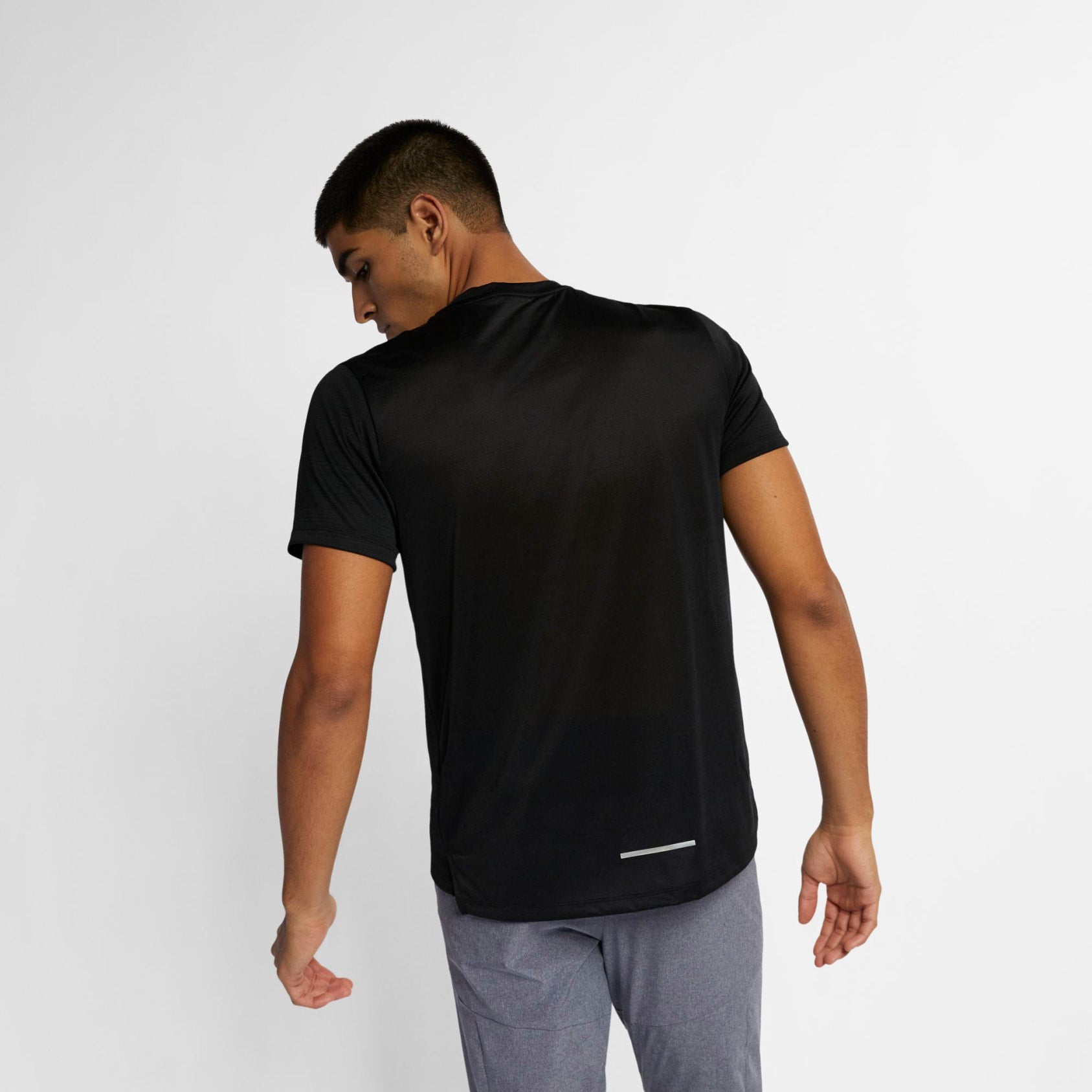 NIKE DRI-FIT MILER 1.0 T-SHIRT 'BLACK'