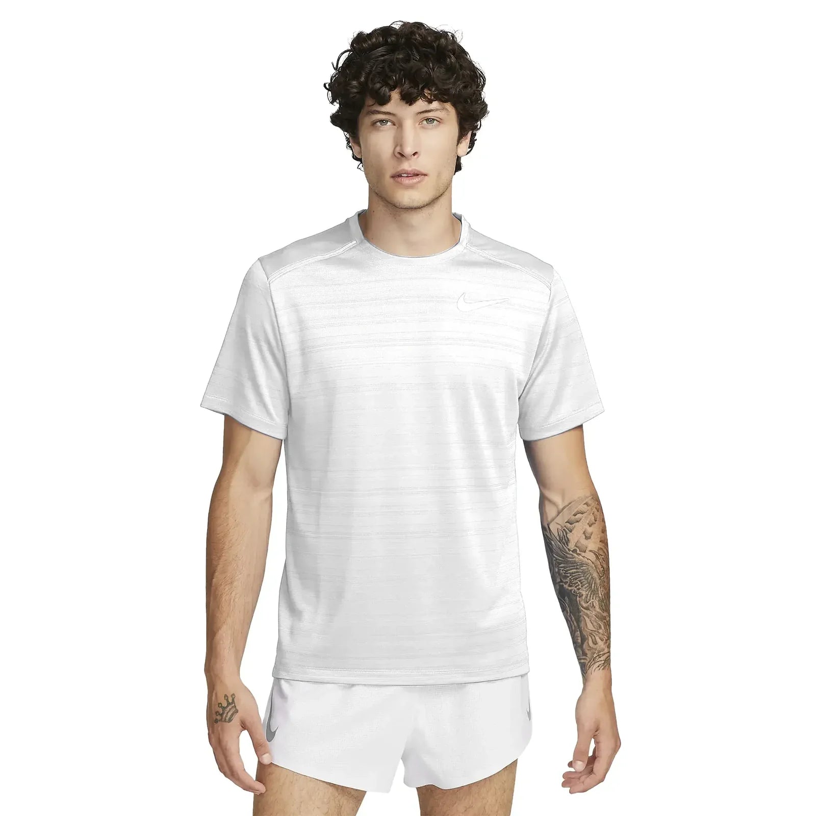 NIKE DRI-FIT MILER 1.0 T-SHIRT 'WHITE'